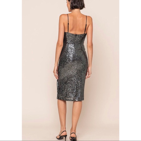 INEZ SEQUIN PARTY DRESS - Picture 4 of 4